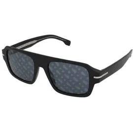 HUGO BOSS Boss 1595/S BLACK/GREY TOP LINEAR 53/19/145 Herrenbrillen - 53/19/145