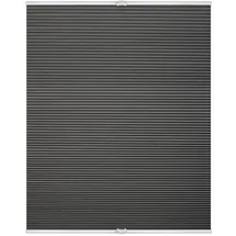 Lichtblick Thermo-Plissee Klemmfix 65 x 130 cm Grau