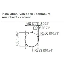 Schock Einbauspüle Mono R-100 A Polaris