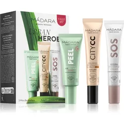 MÁDARA Urban Heroes Geschenkset für das Gesicht Farbton Light