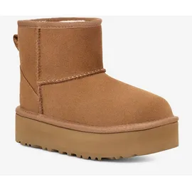 UGG Australia UGG CLASSIC MINI Platform Mode-Stiefel, Chestnut, 36 EU - 36 EU