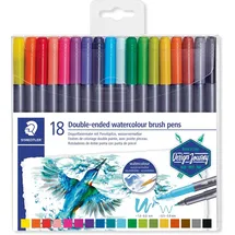Staedtler Pinselmarker Design Journey Marsgraphic duo 18er Etui,