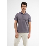 LERROS Poloshirt »LERROS Waffelpiqué-Poloshirt« Lerros BASALT GREY - S