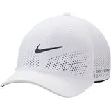 Nike Dri-Fit ADV Rise Strukturierte Swooshflex-Cap White/Anthracite/Black M/L