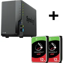 Synology DiskStation DS224+ 24 TB (2 x 12 TB)