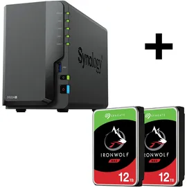 Synology DiskStation DS224+ 24 TB (2 x 12 TB)