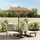 vidaXL Sonnenschirm Ø 300 cm Taupe