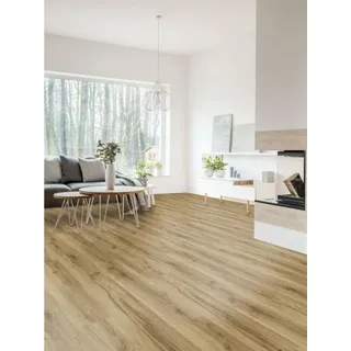 Check Click-Vinylboden Mancos Oak inkl. Kork-Trittschall Diele Village