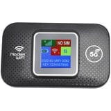 4G LTE Mobiles Hotspot-Gerät, Tragbarer Reise-WLAN-Router mit SIM-Karte, WLAN-Router, Entsperrter WLAN-Hotspot-Router, Bis zu 10 Benutzer für Zuhause, Reisen, Büro