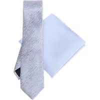 S.Oliver - Accessoires-Box mit Krawatte und Tuch, Herren, blau,