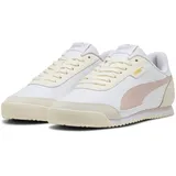 "PUMA Turino II OG Sneakers Erwachsene", Herren, Gr. 44,5, weiß mauve mist frosted ivory pink, Obermaterial: Synthetik, Kuhleder, Leder; Futter: Textil; Innensohle: Textil; Laufsohle: Gummi, Schuhe
