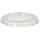 Papstar Deckel für Portionsbecher rund Ø 6 cm 500 St. Transparent