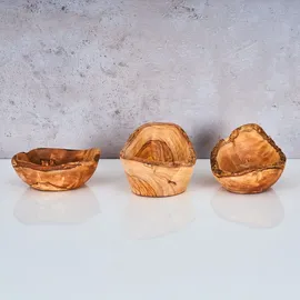levandeo Olivenholz Schüssel 3-tlg.