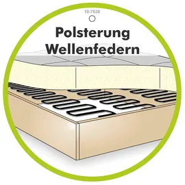 Jockenhöfer Hocker Salo Polyester 114 x 46 x 81 cm Beige/Grau