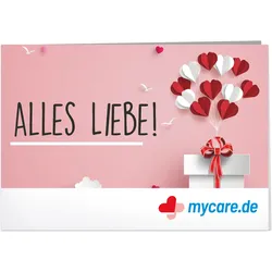 mycare.de Gutschein zum Ausdrucken ALLES LIEBE