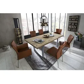 SIT Möbel Even 200 x 76 x 100 cm antiksilber