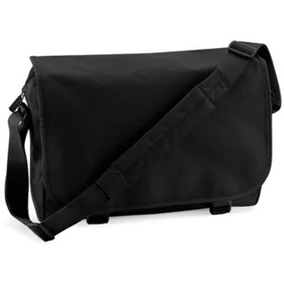 BagBase Messenger Bag Schwarz black 38 x 30 x 12 cm