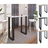 VCM Bartisch Tresen Stehtisch hoher Tisch Bartresen Tisch | Xona 110x50 cm