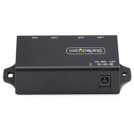 Startech 2-Port Gigabit PoE+ Injektor PoE/PoE+ (802,3af/802,3at) 30W