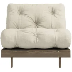 Karup Design Daybett »Roots Schlafsofa, Gästebett, Sofa inkl. Futonmatratze«, Liegefläche 90/140/160 x200 cm, FSC® zertifizierte Kiefer Karup Design Linen