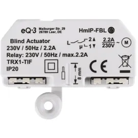Homematic IP Jalousieaktor – Unterputz Smart Home grau/weiß