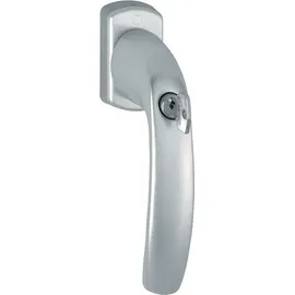 HOPPE Fenstergriff NY 0810SVS/U10 Alu.F9/stahlfarbig 35mm abschl.HOPPE