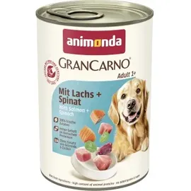 Animonda GranCarno Adult Rind + Lachs mit Spinat 12 x 400 g