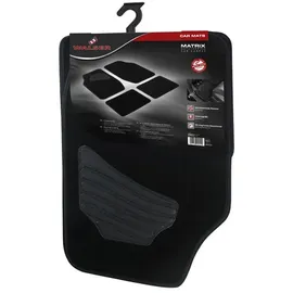 Walser Universal Fußmatten Matrix Komplett-Set schwarz
