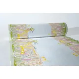 Mank Tischläufer aus Airlaid - Fabienne, 40 cm x 24 m , 1 Stück - Tischband Floral Frühling