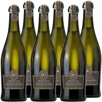 Prosecco Frizzante Valdobb. DOCG "Bella Aura Oro" Perlwein Venetien trocken (6 x 0.75l)