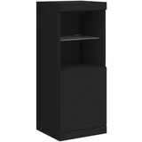 vidaXL Sideboard 41 x 100 x 37 cm Schwarz