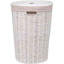 5five simply smart Wäschekorb 40l Vannerie weiß