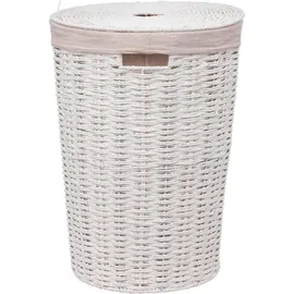 5five simply smart Wäschekorb 40l Vannerie weiß