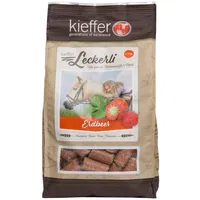 Kieffer Leckerli Erdbeer - natürlicher Leckerbissen für Pferde - 1 kg