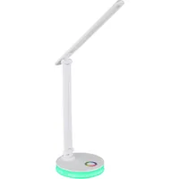 GLOBO LED-Schreibtischleuchte Geraldo Weiß max. 5 Watt Schreibtischlampe