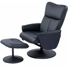 Kayoom Stuhl »Sessel Leandra 160, bequemer Relax-Stuhl, für besonderen Komfort«, 1 St., komfortabel, hochwertig, mit Armlehnen, dicke Polsterung Schwarz