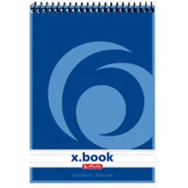 Herlitz Notizblock A5 liniert Blau