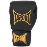 TapouT Boxhandschuhe aus Kunstleder (1Paar) Torrey Black/Gold 08 oz