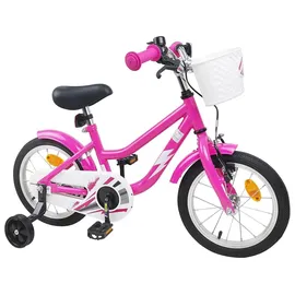 vidaXL Kinderfahrrad 16 Zoll rosa