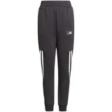 adidas Future Icons 3-Streifen Tapered-Leg Trainingshose, schwarz - 152