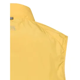 CAMEL ACTIVE Outdoor Weste aus wasserabweisendem Material gelb S