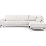 PLACES OF STYLE Ecksofa Oland, L-Form, inkl. Rückenkissen, hochwertige Verarbeitung, beige