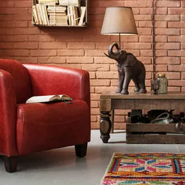 Kare DESIGN Tischleuchte Elephant Kunststoff