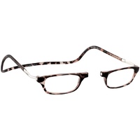 CliC Eyewear Herren-Lesebrille XL | Lesebrille mit Magnet | Lesebrille aus Polycarbonat | Flexible Presbyopie-Brille (1.0, Tortoise) - 1.0