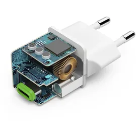 Hama Schnellladegerät »Super-Mini-Charger« 20 W, weiß