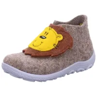 superfit Jungen - Schuhe HAPPY Slipper, Modern, BEIGE/GRAU 4000, 28