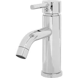 luxebath Wasserhahn Bad klein, für Badezimmer, Chrom, Messing Rund, Mischbatterie