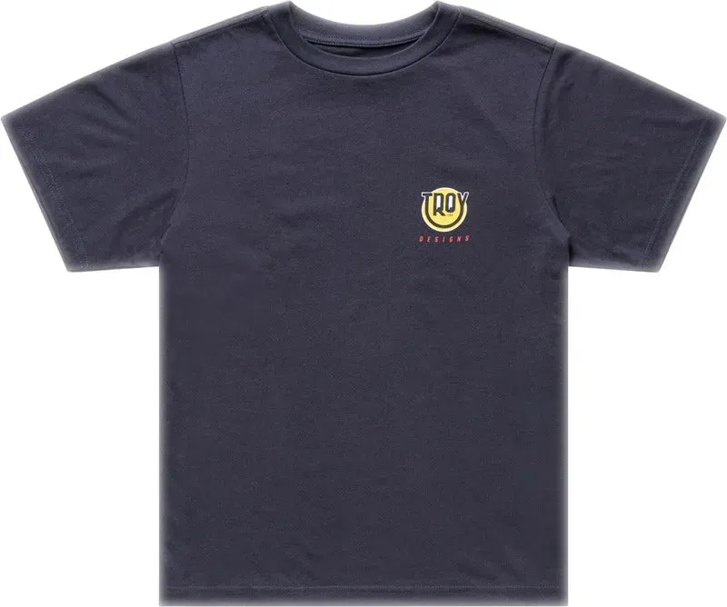 Troy Lee Designs Happy Dayz Damen T Shirt Carbon - XL