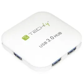 TECHLY USB 3.0 Super Speed Hub 4-Port - Weiß