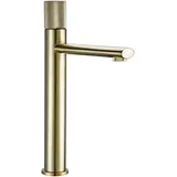 Luxuriöse, Goldene Einhebel-waschtischarmatur, Mischbatterie Für Warm- Und Kaltwasser, Küchenarmatur, Aufsatzarmatur Mit Wasserfallfunktion
